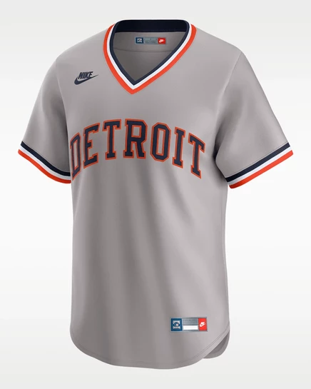 Мужская майка Nike Alan Trammell Detroit Tigers, серая