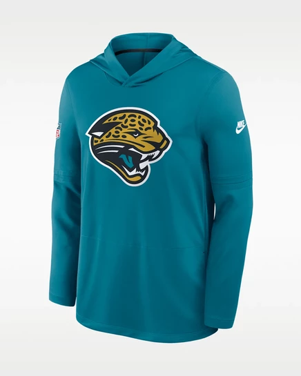 Мужское худи Nike Jaguars Alt, бирюзовое