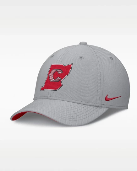 Мужская бейсболка Nike City Connect Rise Dri-FIT, серая