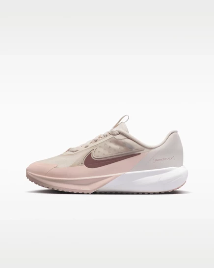 Детские кроссовки Nike Sonic Fly, серый/кремовый/красный/черный