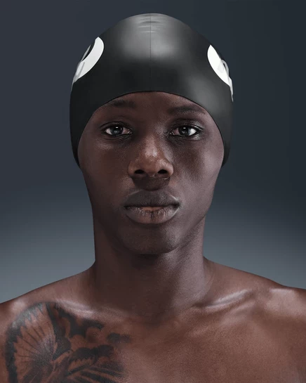 Унисекс шапочка Nike Swim силиконовая, многоцветная