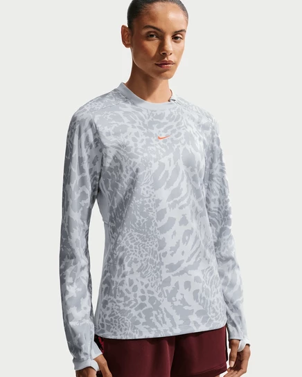 Женский топ Nike United Academy, платиновый/серый