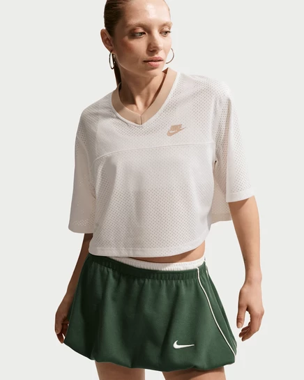 Женское джерси Nike Oversized Heritage, слоновая кость