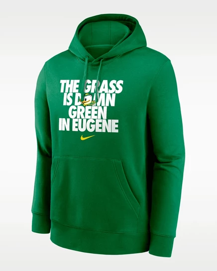 Мужская худи Nike Grass Is Green Club, зеленая