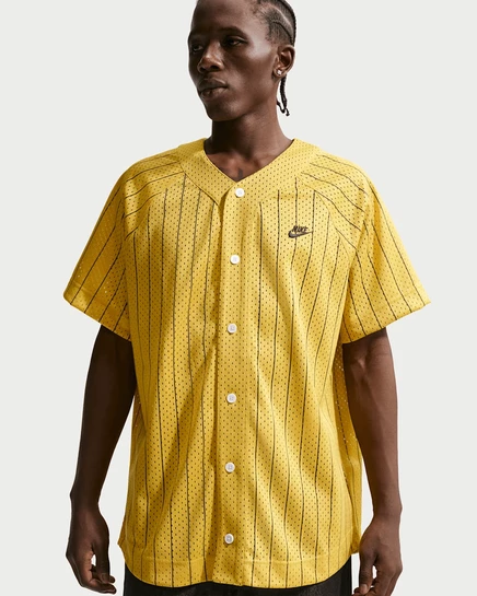 Мужская майка Nike Sportswear Club джерси, шафрановая/черная