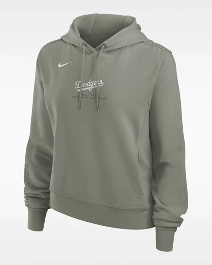 Женское худи Nike Performance One (Dodgers), оливковое