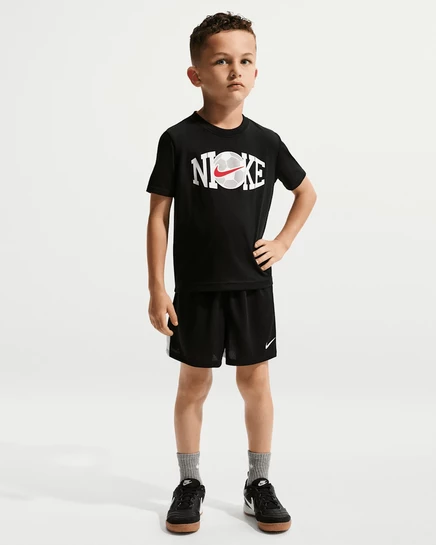 Комплект Nike для мальчиков: футболка и шорты, черный