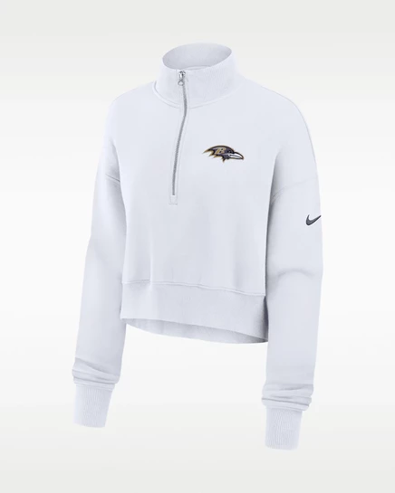 Женский свитшот Nike Ravens Primetime Phoenix, белый