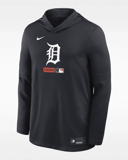 Мужское худи Nike Detroit Tigers Dri-FIT, синее