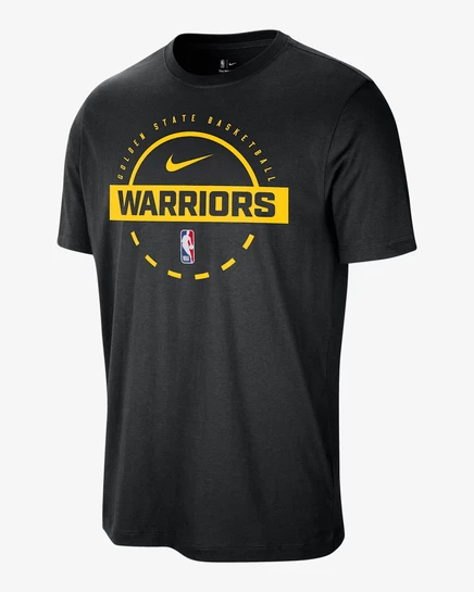 Мужская футболка Nike Golden State Warriors NBA Practice, черная