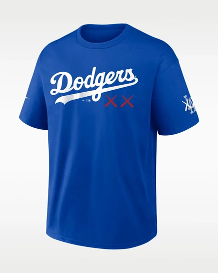 Мужская футболка Nike x KAWS Ohtani Dodgers, синяя