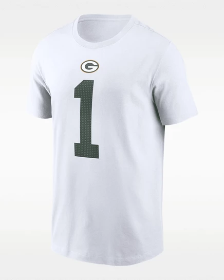 Мужская футболка Nike Micah Parsons Green Bay Packers, белая