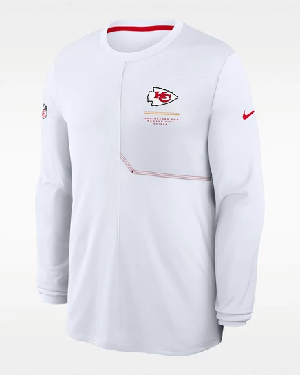 Мужской лонгслив Nike Dri-FIT Sideline Coach, белый