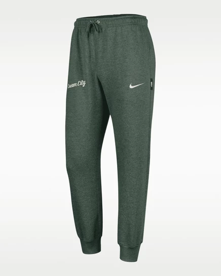 Мужские джоггеры Nike Club Fleece Bucks, темно-зеленые