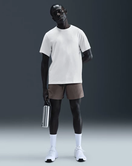 Мужские шорты Nike Unlimited Dri-FIT 5″, песочно-серые