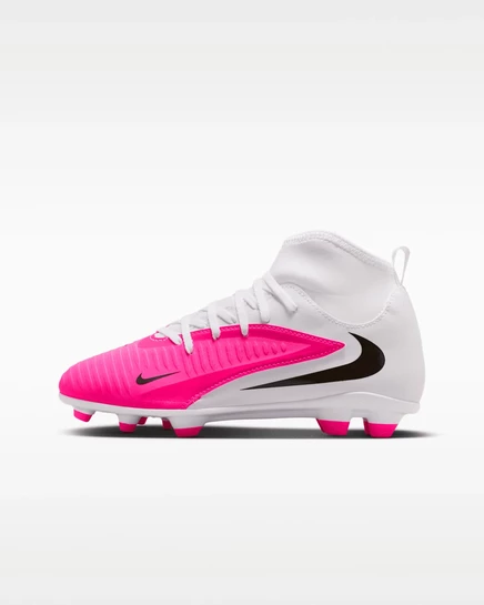 Детские бутсы Nike Jr. Phantom 6 Club, разноцветные с черным