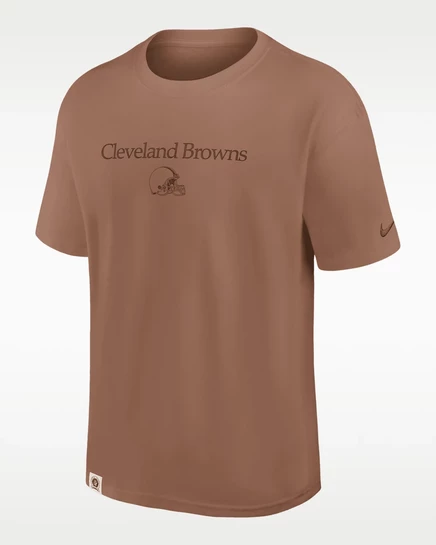 Мужская футболка Nike Cleveland Browns Glory Max90, коричневая