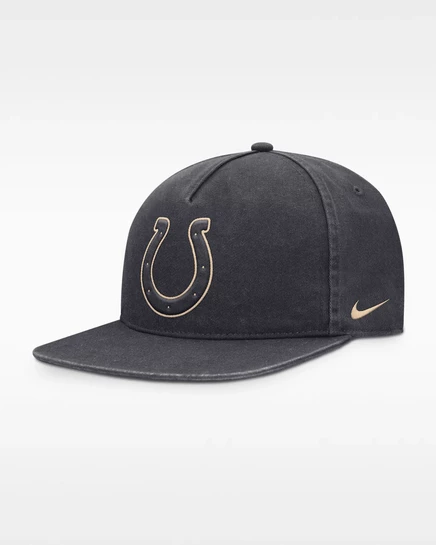 Мужская регулируемая кепка Nike Indianapolis Colts Pro, антрацитовая