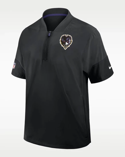 Мужская куртка Nike Baltimore Ravens Sideline Coach, черная