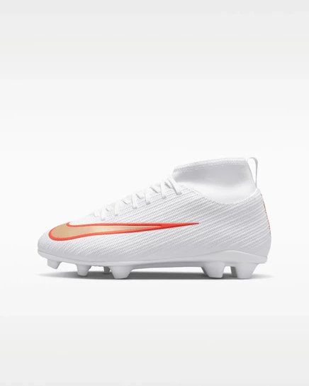 Детские бутсы Nike Mercurial Superfly 11, белые/малиновые/серые
