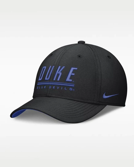 Мужская кепка Nike Duke Sideline Rise, черная/синяя
