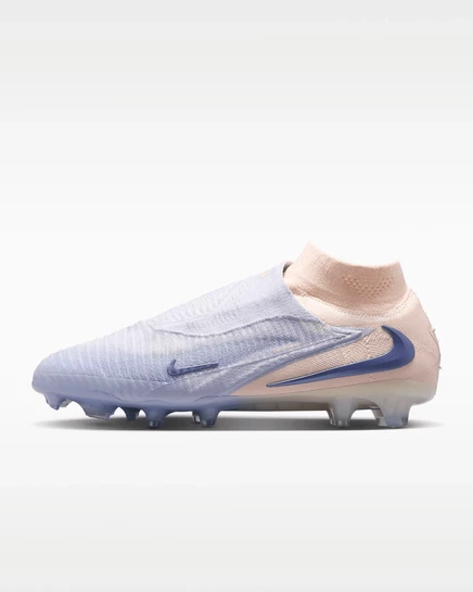 Унисекс бутсы Nike United Phantom 6 High Elite, серо-розовые