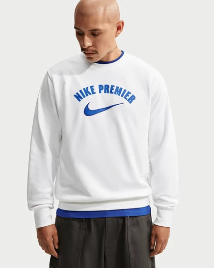 Мужской свитшот Nike Premier Dri-FIT, белый/синий