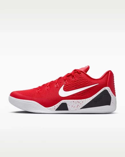 Детские баскетбольные кроссовки Nike Kobe IX, красно-белые