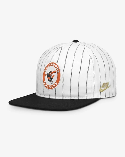 Мужская бейсболка Nike Baltimore Orioles Pro, белая