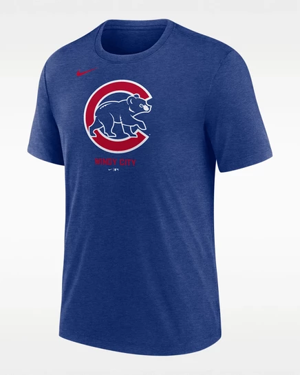 Мужская футболка Nike Chicago Cubs MLB, ярко-синий