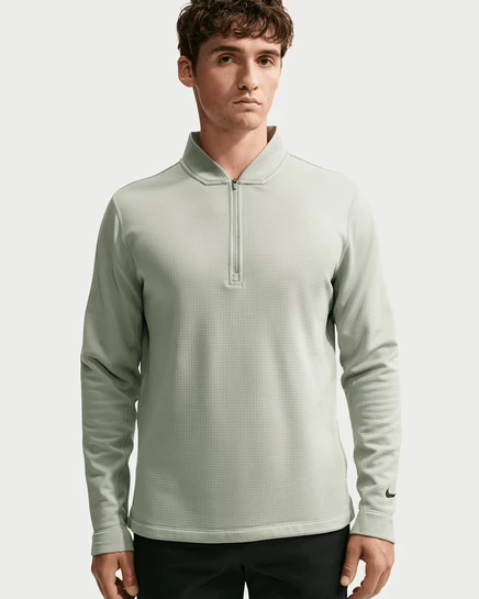 Мужская гольф-кофта Nike Velocity, нефритовая/черная