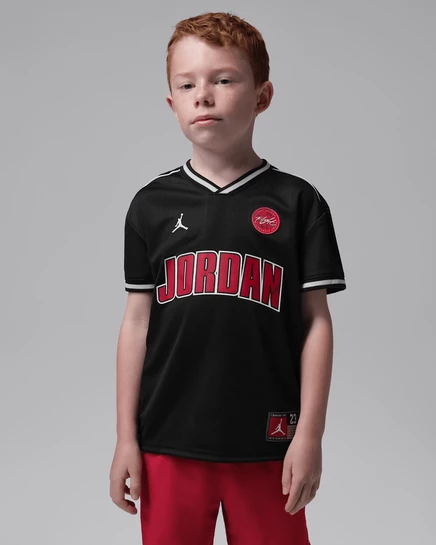 Мальчиковая футболка Jordan Sport Jersey, черная