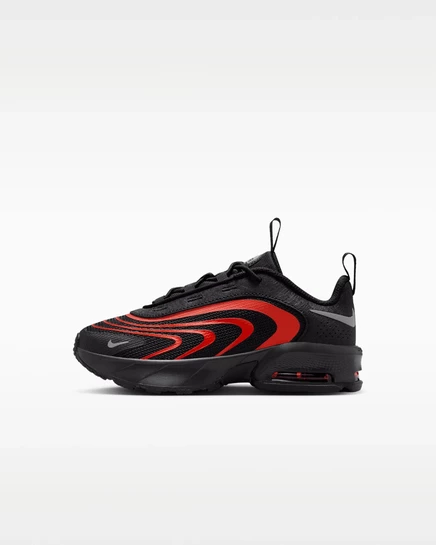 Детские кроссовки Nike Air Max Fire, чёрные/красные