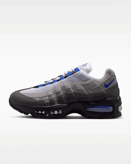 Женские кроссовки Nike Air Max 95, черный/белый/серый/синий