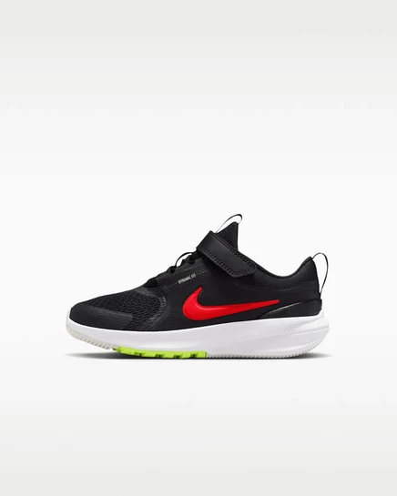 Детские кроссовки Nike Star Runner 5, черные/салатово-алые