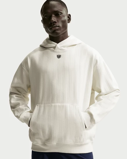 Мужская оверсайз толстовка Nike Fairway Fresh, sail/черная