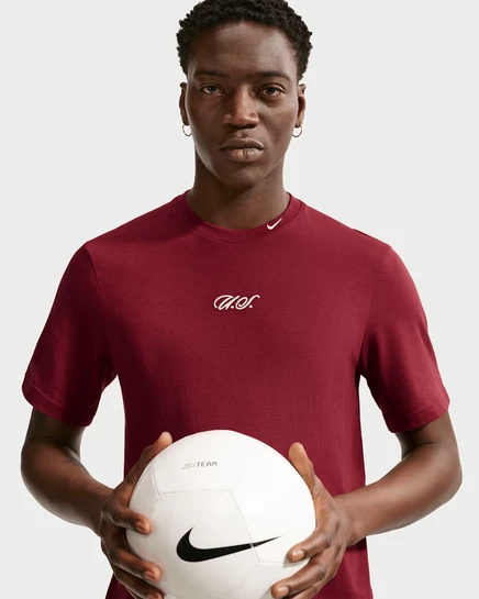 Мужская футболка Nike USMNT Dri-FIT, красная/молочная