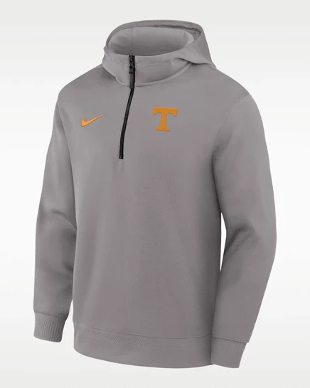 Мужское худи Nike Dri-FIT Tennessee 1/4-zip, серое
