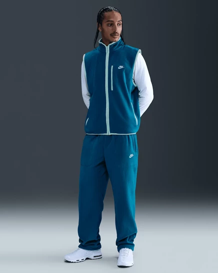 Мужские утепленные штаны Nike Club, зеленые/мятные/белые