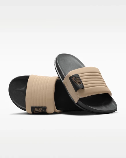 Мужские шлепанцы Nike Offcourt Adjust, антрацитовые