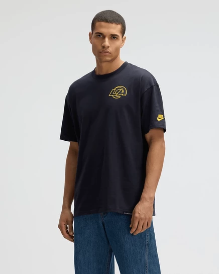 Мужская футболка Nike Los Angeles Rams Essential Max90, темно-синяя
