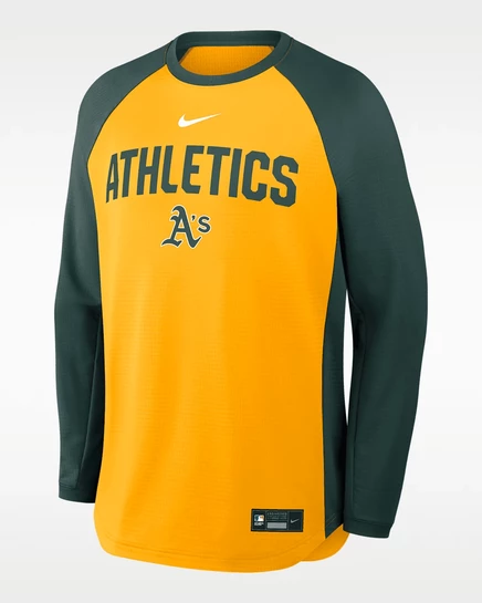 Мужской свитшот Nike Athletics Authentic Dri-FIT, золотой