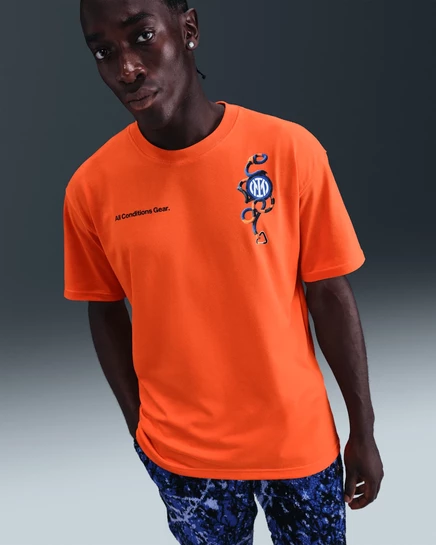 Мужская футболка Nike ACG Inter Milan, сигнально-оранжевая