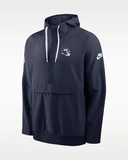 Мужской анорак Nike New York Giants, темно-синий