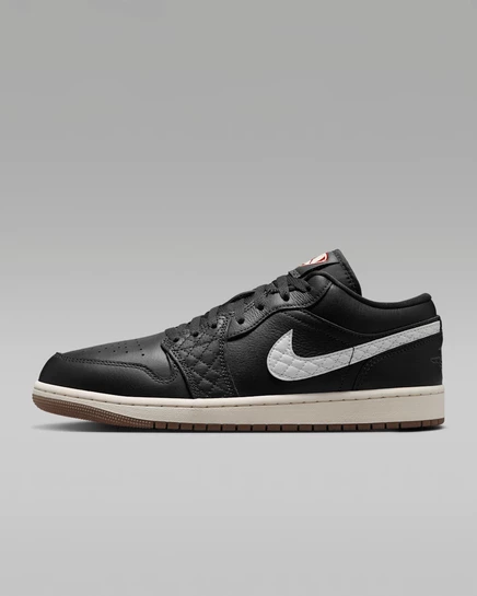 Мужские кроссовки Jordan Air Jordan 1 Low, черно-красно-синие