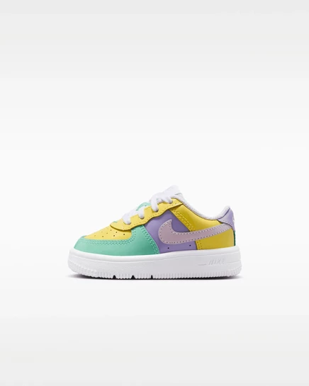 Кроссовки для малышей Nike Force 1 Low, желто-зеленые
