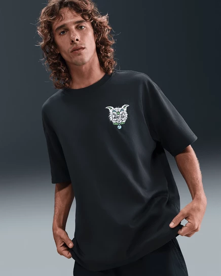 Унисекс футболка Nike SB Max90 Skate, темно-черная