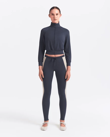 Женские леггинсы Nike SKIMS 26″, темно-синие/песочные