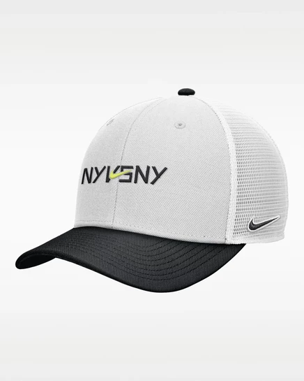 Кепка Nike Rise «NY vs. NY» A-Frame, белая