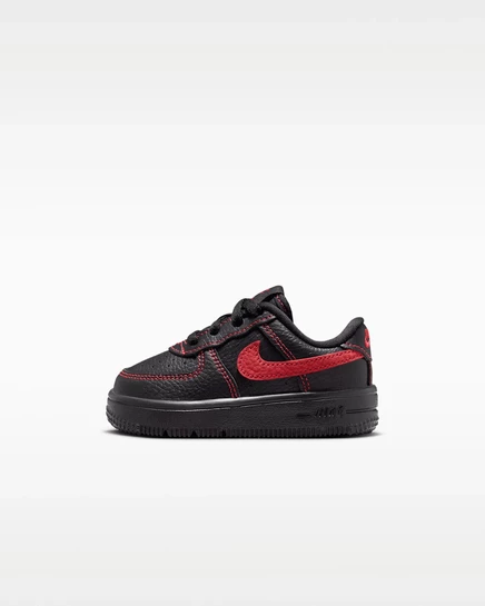 Детские кеды Nike Force 1 Low LV8 3, черные/красные